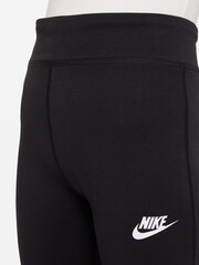 Nike Black Favorites Flare Swoosh Leggings - Image 4 of 4
