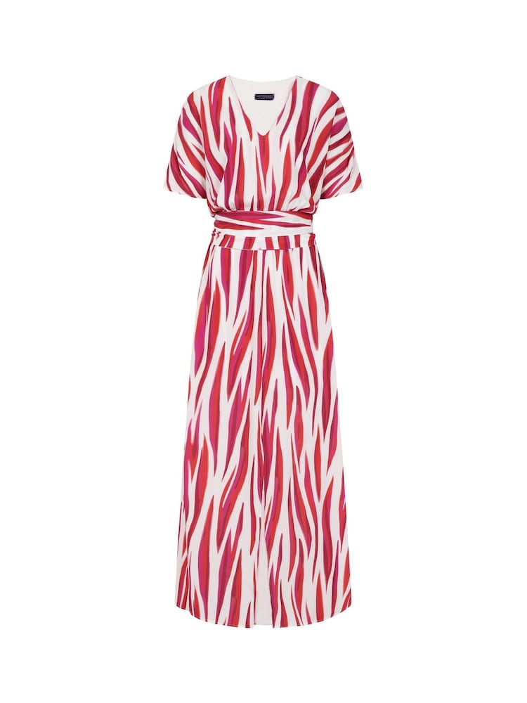 Hot Squash White Oversized Split Front Maxi Dress - Image 7 of 7