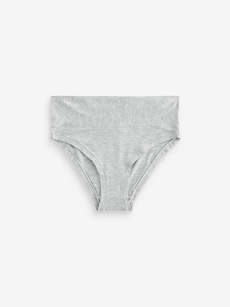 Grey High Rise High Leg Ultimate Comfort Knickers - Image 6 of 6