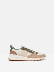 Joules Parkfield Neutral Trainers - Image 1 of 6