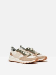 Joules Parkfield Neutral Trainers - Image 3 of 6