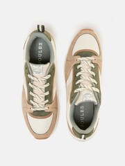Joules Parkfield Neutral Trainers - Image 5 of 6