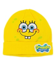 Vanilla Underground Yellow SpongeBob SquarePants Unisex Kids Winter Gloves and Scarf Set - Image 3 of 5