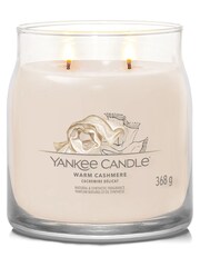 Yankee Candle No Colour Signature Large Jar Scented Candle, Warm Jar Cashmere - Image 3 of 3