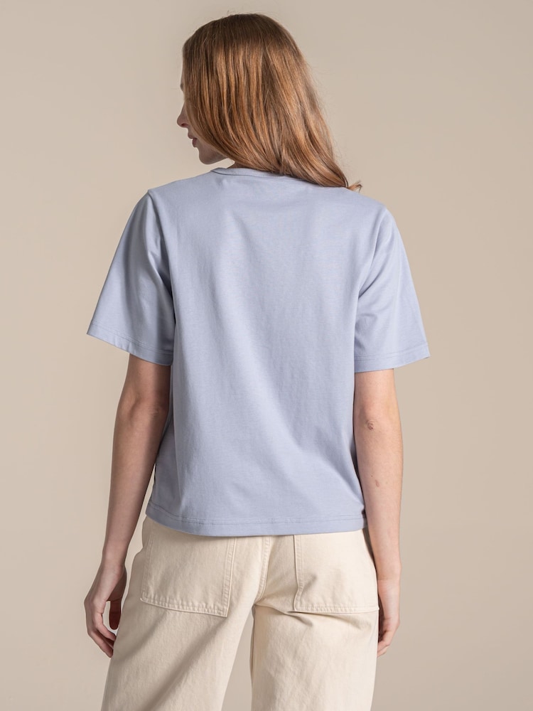 Craghoppers Blue Bistort II Short Sleeved T-Shirt - Image 2 of 4