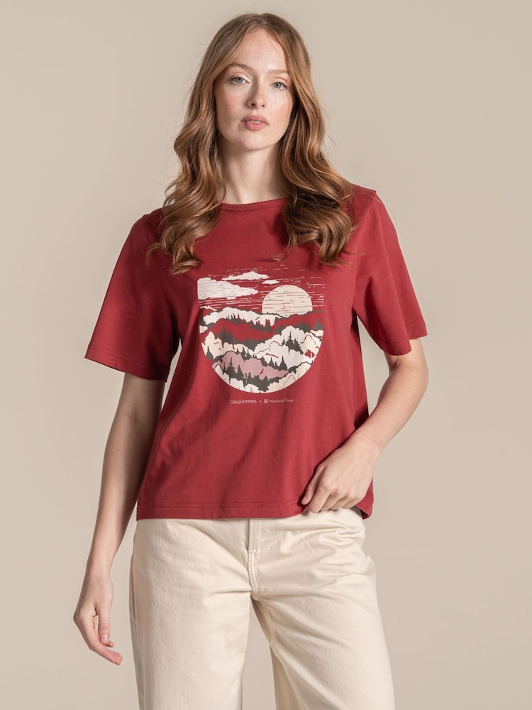 Craghoppers x National Trust Bistort II Short Sleeved T-Shirt - Bild 1 von 4 Craghoppers x National Trust Bistort II Short Sleeved T-Shirt - Bild 1 von 4