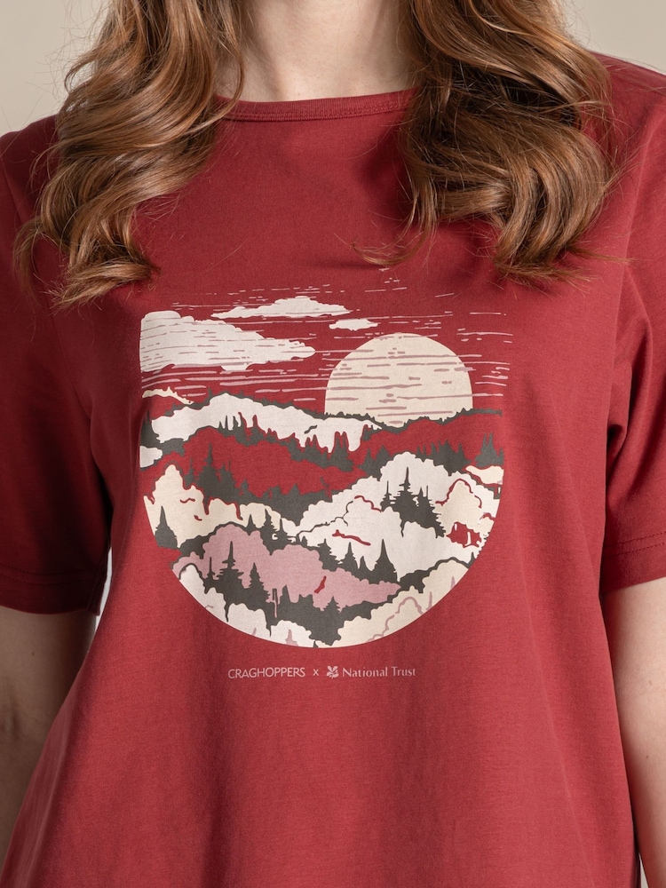 Craghoppers x National Trust Bistort II Short Sleeved T-Shirt - Bild 4 von 4 Craghoppers x National Trust Bistort II Short Sleeved T-Shirt - Bild 4 von 4