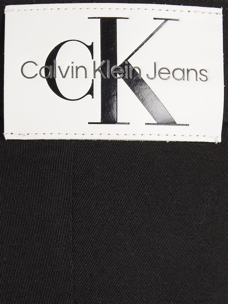 Calvin Klein Jeans High Rise Straight Twill Trousers - Image 6 of 6 Calvin Klein Jeans High Rise Straight Twill Trousers - Image 6 of 6