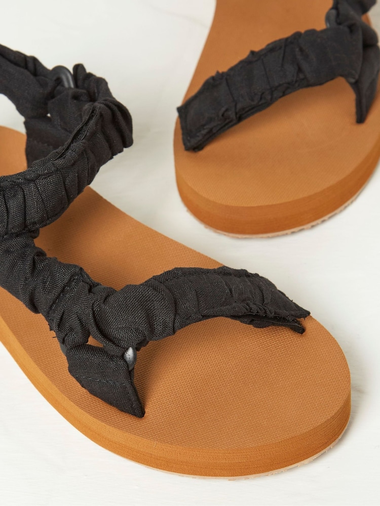 FatFace Ettie Black Comfort Walking Sandals - Image 3 of 3