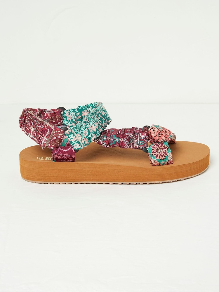 FatFace Ettie Brown Comfort Walking Sandals - Image 1 of 3