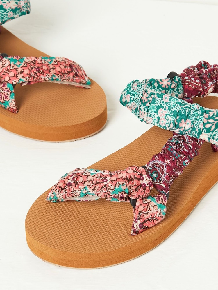 FatFace Ettie Brown Comfort Walking Sandals - Image 2 of 3