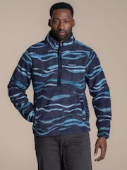 Craghoppers Blue Rawthey Half Zip Fleece - Image 1 of 6