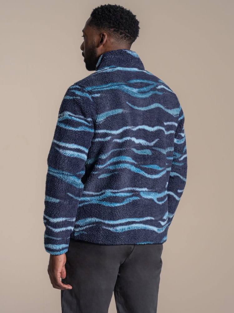 Craghoppers Blue Rawthey Half Zip Fleece - Image 2 of 6 Craghoppers Blue Rawthey Half Zip Fleece - Image 2 of 6