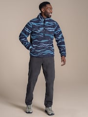 Craghoppers Blue Rawthey Half Zip Fleece - Image 4 of 6