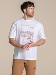 Ақ - Craghoppers x National Trust Sabden II қысқа жеңді футболка - 4суретінің 1 суреті