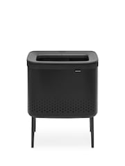 Brabantia Matt Black Bo 60L Laundry Bin - Image 2 of 7