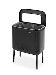 Brabantia Matt Black Bo 60L Laundry Bin - Image 3 of 7