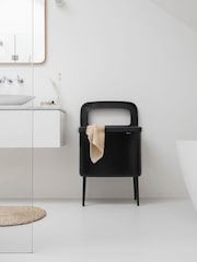 Brabantia Matt Black Bo 60L Laundry Bin - Image 6 of 7
