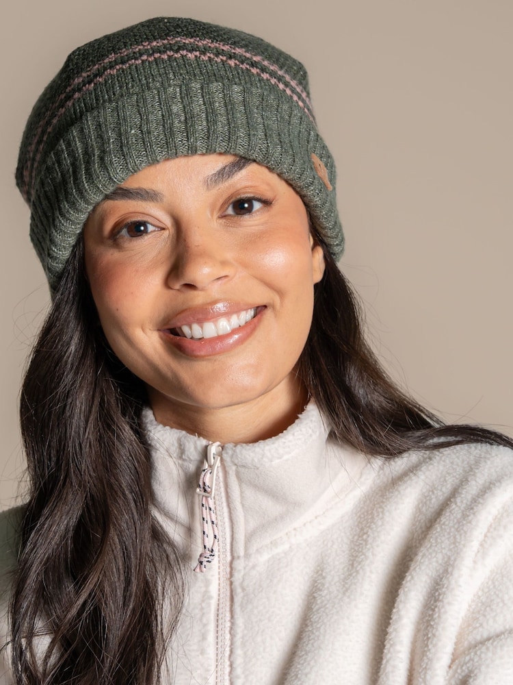 Craghoppers Green Adalia Beanie - Image 2 of 3