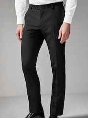 Noir - Slim Fit (Slim Fit) - Pantalon de costume - Image 1 of 7
