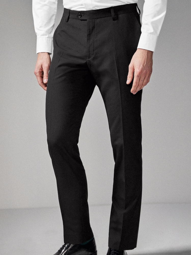 Noir - Slim Fit (Slim Fit) - Pantalon de costume - Image 1 of 7