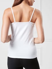 White Thin Strap Vest - Image 1 of 4