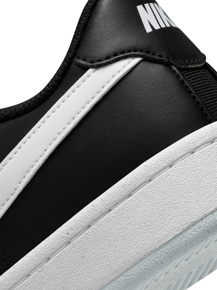 Nike Black/White Court Royale 2 Trainers - Image 10 of 10