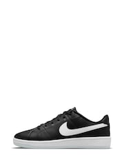 Nike Black/White Court Royale 2 Trainers - Image 2 of 10