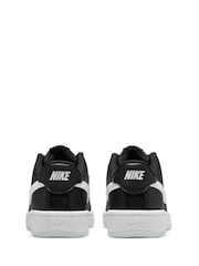 Nike Black/White Court Royale 2 Trainers - Image 7 of 10