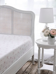 Shabby Chic by Rachel Ashwell® White Juni Rattan Bed - Image 5 of 6