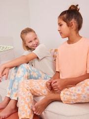 Fluro Orange/Bleu - Pyjama Joggers 2 Pack (3-16ans) - Image 1 de 9