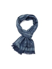 COACH Blue Bias Signature C Oblong Scarf - Image 2 of 4