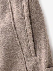 Brown Borg Lined Western Jacket with Wool - Image 11 of 11