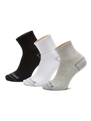 Timberland Multi Bowden Quarter 100% Cotton Socks - Image 1 of 3