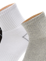 Timberland Multi Bowden Quarter 100% Cotton Socks - Image 2 of 3