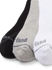 Timberland Multi Bowden Quarter 100% Cotton Socks - Image 3 of 3
