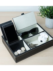 MenKind Black InGenious Smart Valet Tray - Image 1 of 4