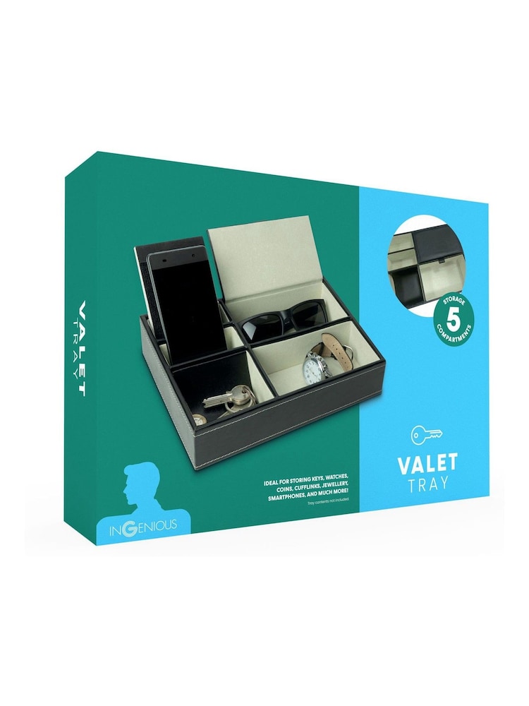 MenKind Black InGenious Smart Valet Tray - Image 4 of 4 MenKind Black InGenious Smart Valet Tray - Image 4 of 4