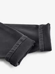 Washed Black Cosy Brushed Skinny Jeans - Image 9 of 10