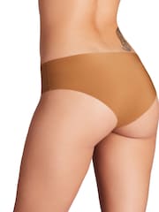 Under Armour Light Brown No Show Pure Stretch Hipster Knickers 3 Pack - Image 5 of 5