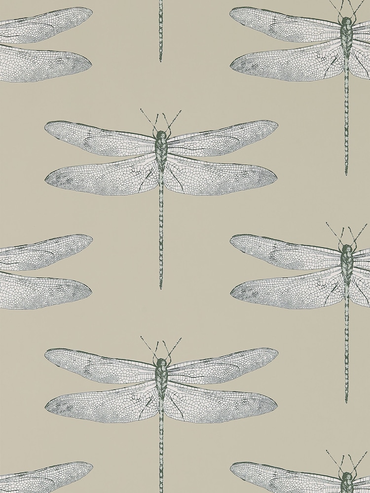 Harlequin Natural Demoiselle 10.05M Wallpaper - Image 1 of 1