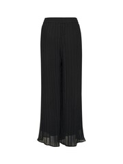 Kaffe Nikka Pleated Wide Leg Black Trousers - Image 6 of 6