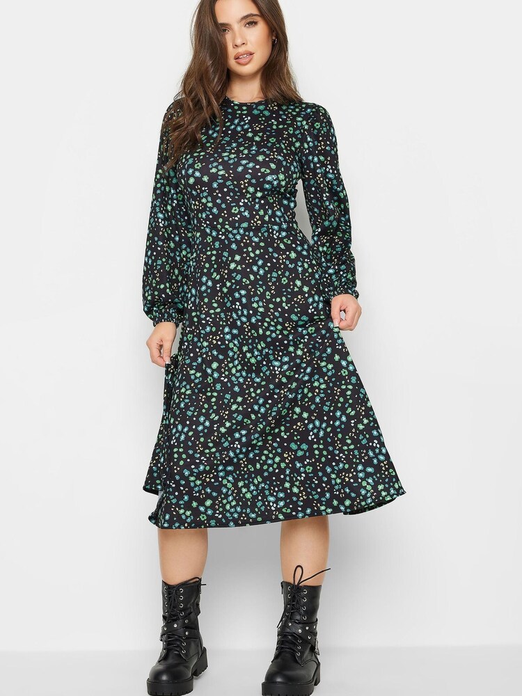 PixieGirl Petite Black Longsleeve Dress - Image 1 of 4