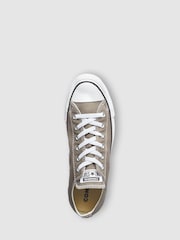Converse Charcoal Standard Fit Chuck Taylor All Star Ox Trainers - Image 3 of 5