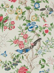 Sanderson Natural Chinoiserie Hall 10.05M Wallpaper - Image 1 of 1