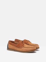 Joules Joules X Chatham Brown Boardwalk Deck Shoes - Image 2 of 6