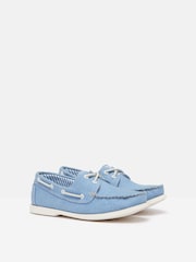 Joules Joules X Chatham Blue Jetty Deck Shoes - Image 2 of 7