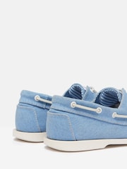 Joules Joules X Chatham Blue Jetty Deck Shoes - Image 5 of 7