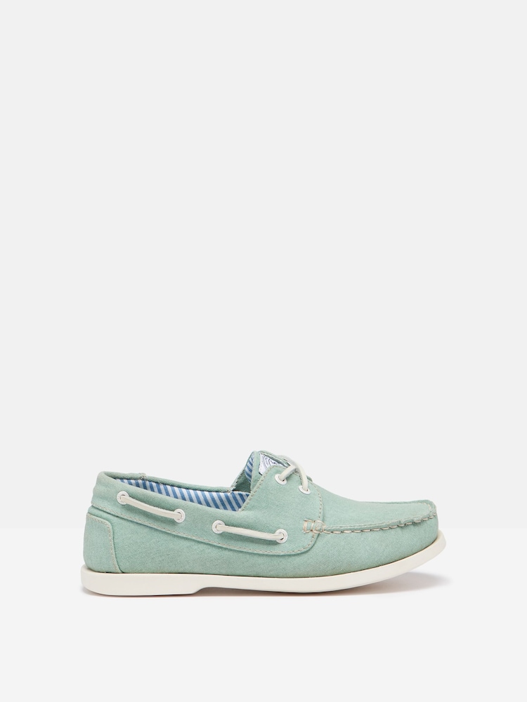 Joules Joules X Chatham Green Jetty Deck Shoes - Image 1 of 7