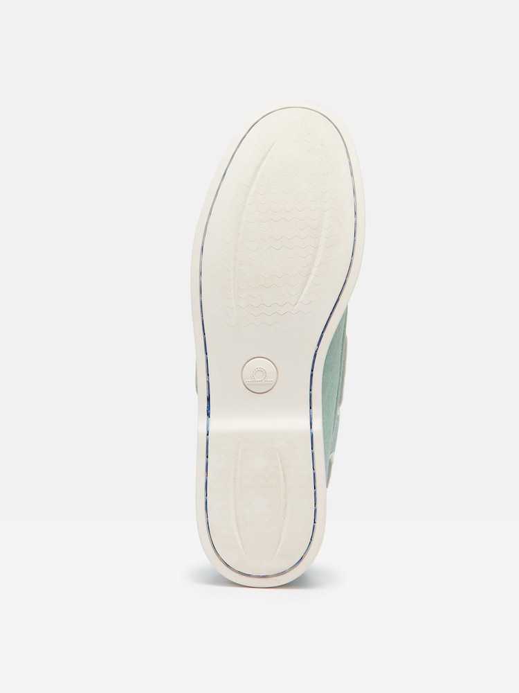 Joules Joules X Chatham Green Jetty Deck Shoes - Image 7 of 7